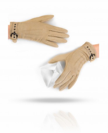 Перчатки Женские S13_CINTA/BEIGE//11